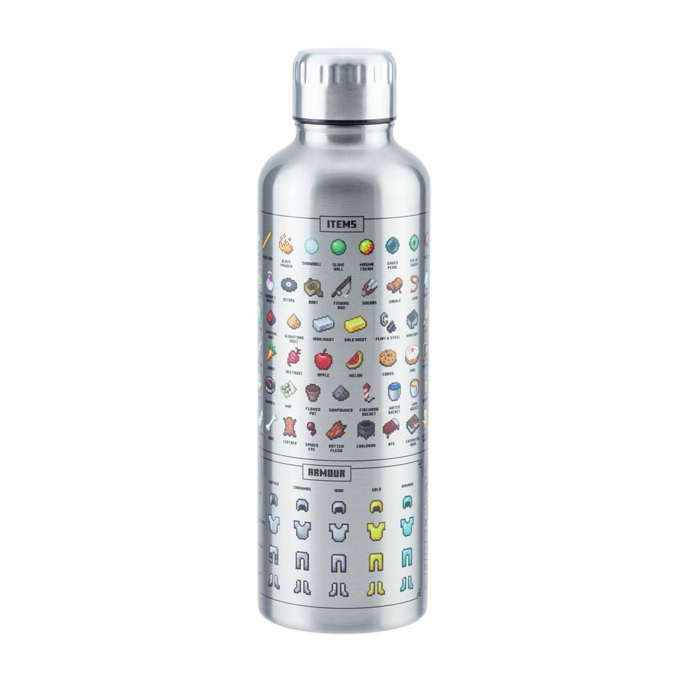 AUF BESTELLUNG Minecraft: Metall-Wasserflasche