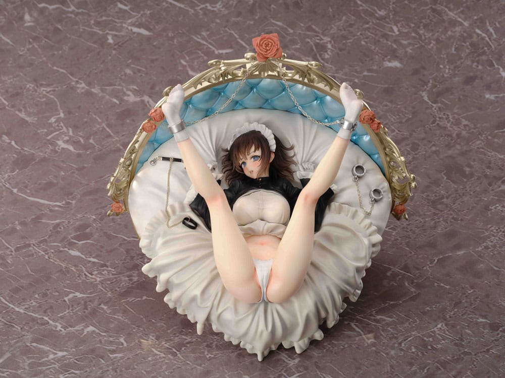 PREORDINE CHIUSO 05/2025 Original Character Maid Education Series Tsubaki Rurikawa 24 cm Statue 1/6 (18+) (PREORDINE NON CANCELLABILE)