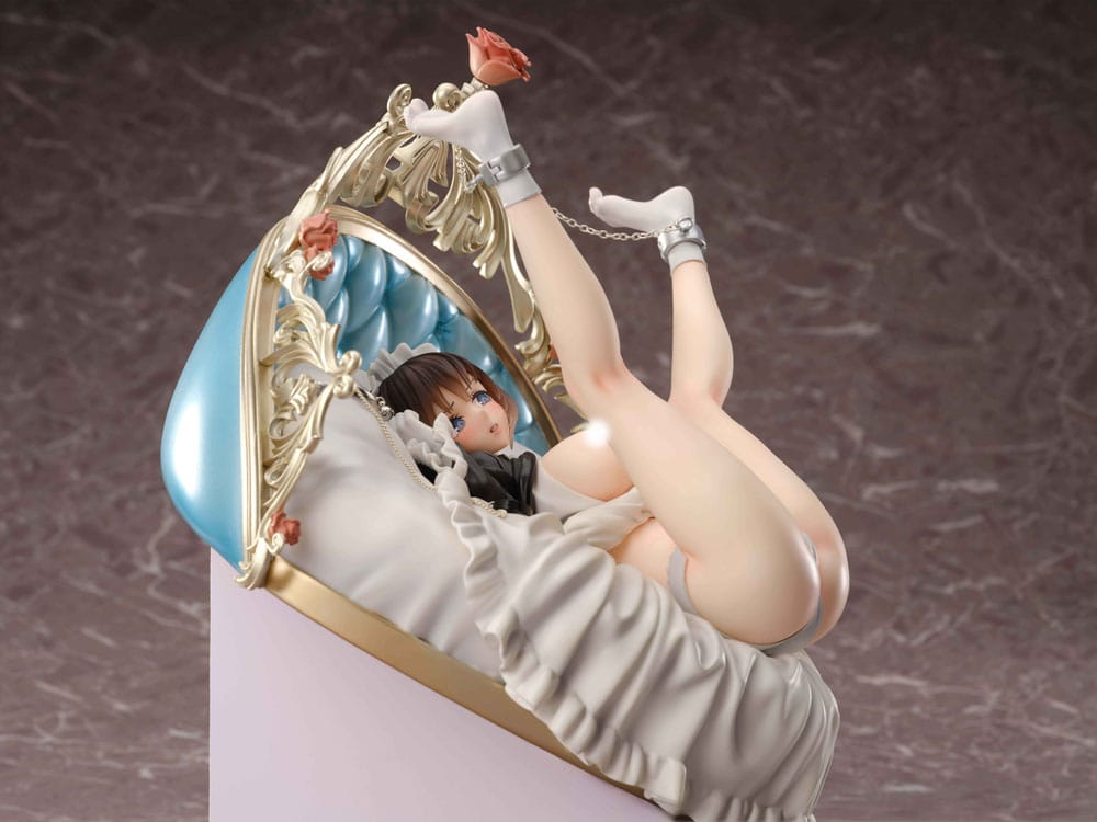 PREORDINE CHIUSO 05/2025 Original Character Maid Education Series Tsubaki Rurikawa 24 cm Statue 1/6 (18+) (PREORDINE NON CANCELLABILE)