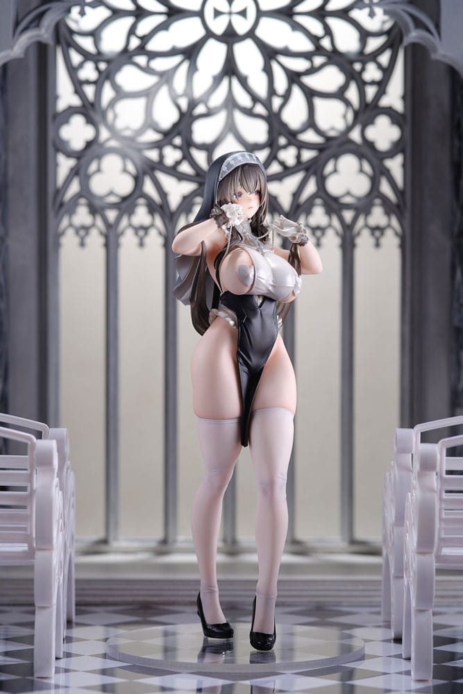 PREORDINE 07/2025 Original Character Cosplay Sister Illustrated by Souji Hougu 28 cm Statue 1/6 (18+) (PREORDINE NON CANCELLABILE)