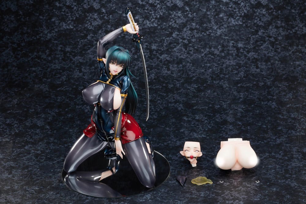 SU ORDINAZIONE Taimanin RPGX Statue 1/6 Steel Witch Annerose Vajra 18 cm