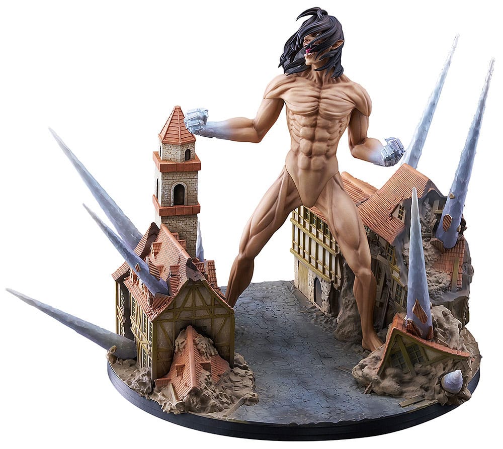 SU ORDINAZIONE Attack on Titan PVC Statue Eren Jaeger: Attack Titan Ver. -Judgment- 25 cm *PREZZO SPECIALE*