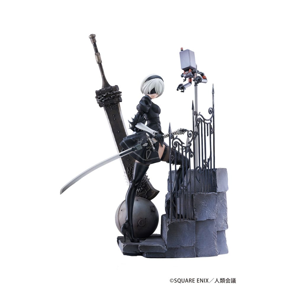 SU ORDINAZIONE NieR:Automata Ver1.1a PVC Statue 1/7 YoRHa No. 2 Type B Search 31 cm