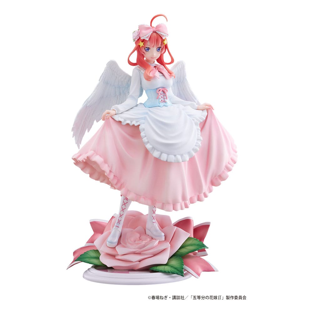 AUF BESTELLUNG GEFERTIGT Die Quintessential Quintuplets PVC-Statue 1/7 Nakano Itsuki Angel Ver. 26 cm *SONDERPREIS*