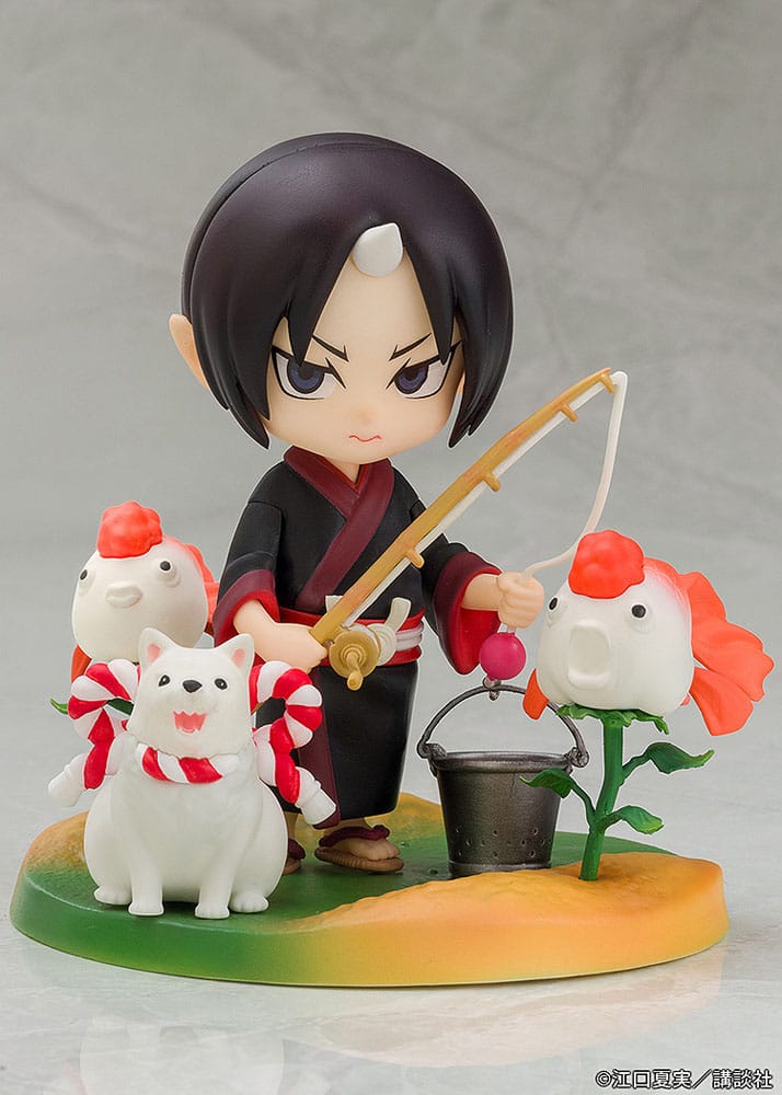 SU ORDINAZIONE Hozuki no Reitetsu Hakotoniwa PVC Statue Hozuki & Shiro 11 cm