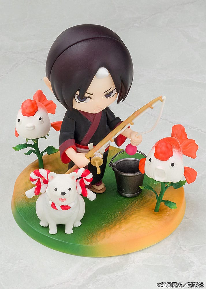 SU ORDINAZIONE Hozuki no Reitetsu Hakotoniwa PVC Statue Hozuki & Shiro 11 cm