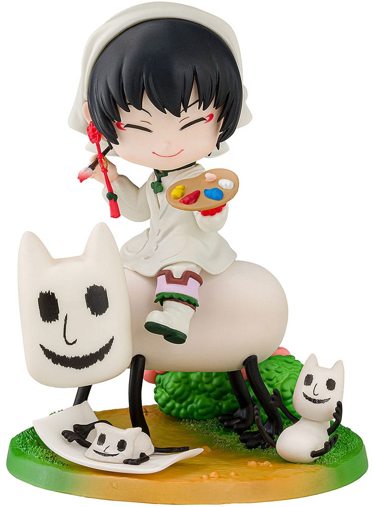 PREORDINE CHIUSO 01/2026 Hozuki no Reitetsu Hakotoniwa PVC Statue Hakotoniwa Hakutaku & Mao Hao Hao 12 cm (PREORDINE NON CANCELLABILE)