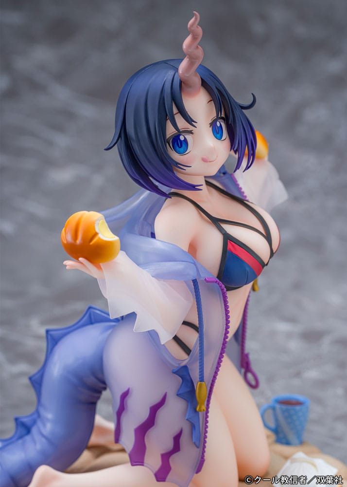PREORDER+ 06/2026 Miss Kobayashi's Dragon Maid PVC Statue 1/7 Elma Dragon hoodie Ver. 20 cm