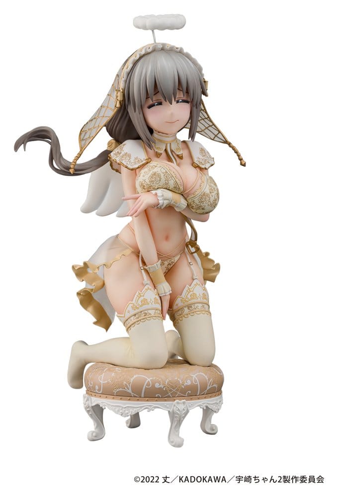 PREORDINE+ 01/2027 Uzaki-chan Wants to Hang Out! PVC Statue 1/7 Tsuki Uzaki Angel Ver. 19 cm