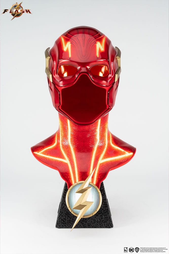 SU ORDINAZIONE DC Comics Replica 1/1 Scale The Flash Cowl 70 cm *PREZZO SPECIALE* ESAURITO