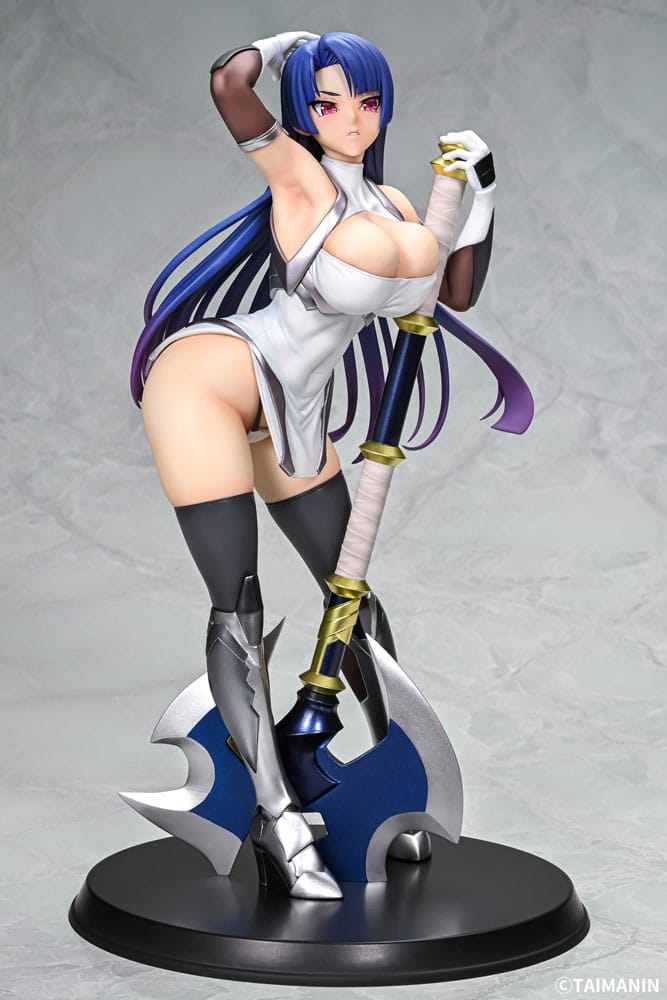 PREORDINE CHIUSO 01/2026 Taimanin RPGX PVC Statue 1/6 Pale Mauve Murasaki Yatsu 28 cm (18+) (PREORDINE NON CANCELLABILE)