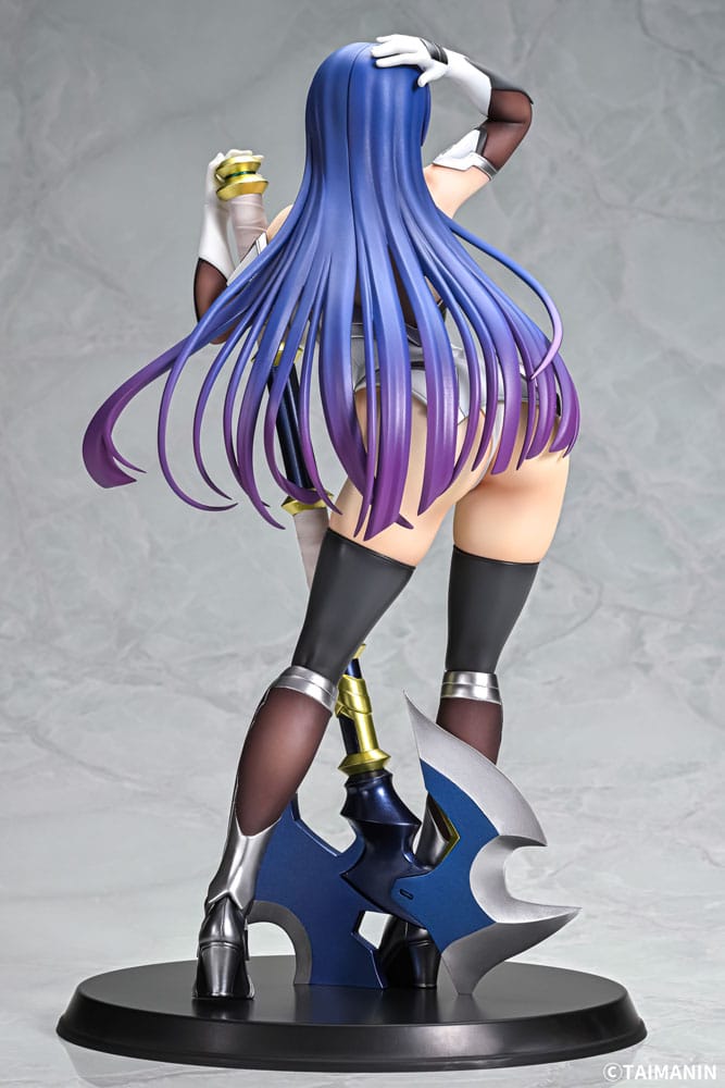 PREORDINE CHIUSO 01/2026 Taimanin RPGX PVC Statue 1/6 Pale Mauve Murasaki Yatsu 28 cm (18+) (PREORDINE NON CANCELLABILE)