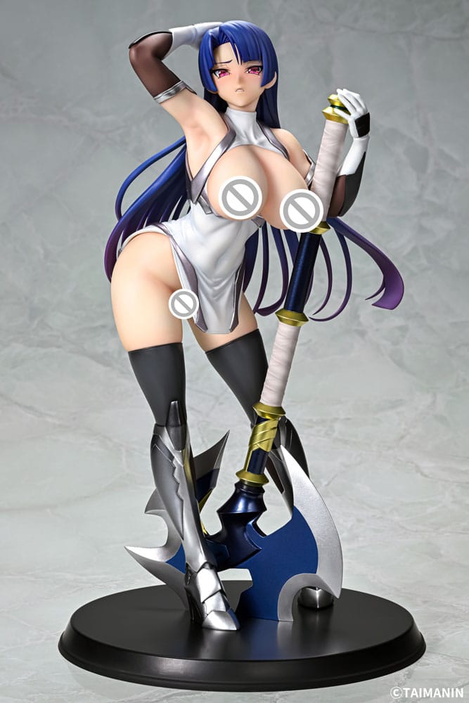 PREORDINE CHIUSO 01/2026 Taimanin RPGX PVC Statue 1/6 Pale Mauve Murasaki Yatsu 28 cm (18+) (PREORDINE NON CANCELLABILE)