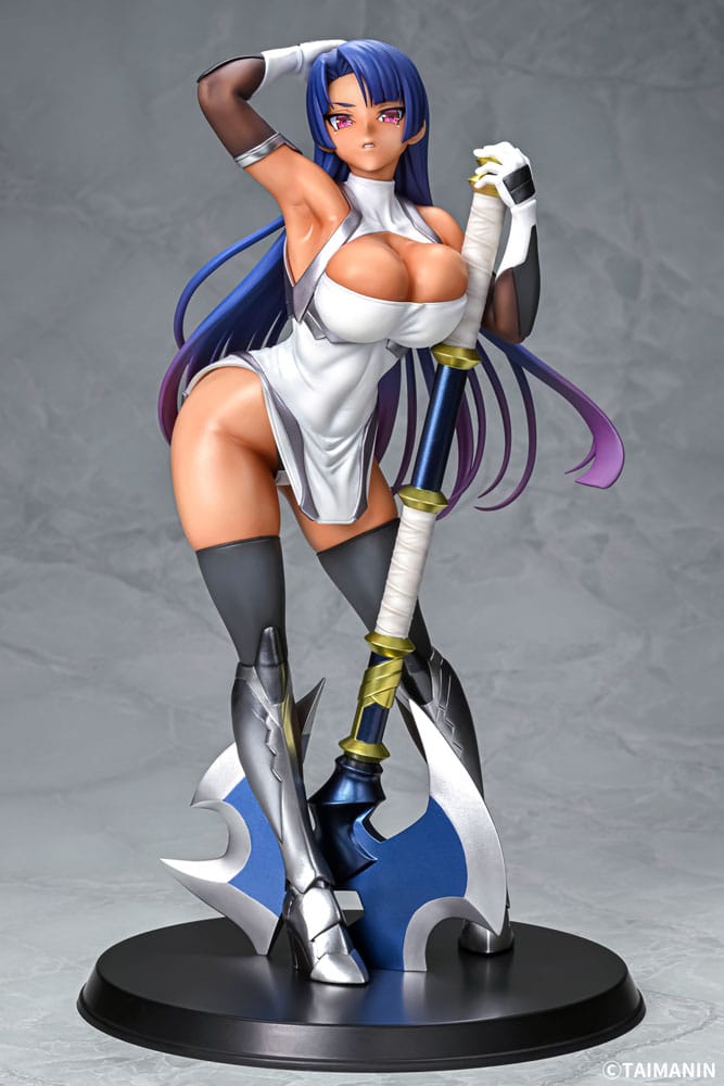 PREORDINE 01/2026 Taimanin RPGX PVC Statue 1/6 Pale Mauve Murasaki Yatsu Tanned Ver. 28 cm (18+) (PREORDINE NON CANCELLABILE)