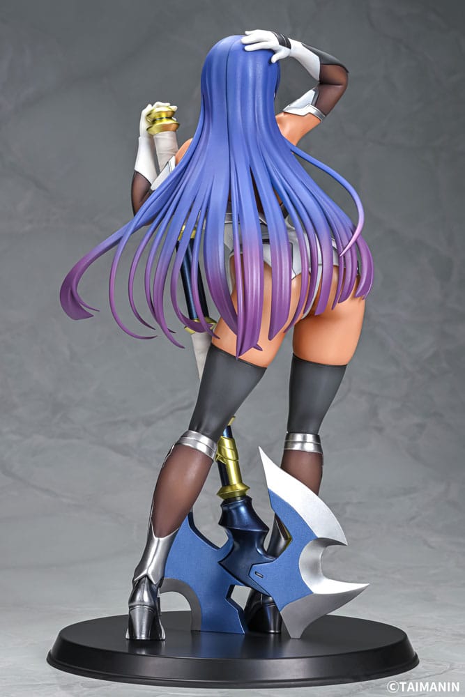 PREORDINE 01/2026 Taimanin RPGX PVC Statue 1/6 Pale Mauve Murasaki Yatsu Tanned Ver. 28 cm (18+) (PREORDINE NON CANCELLABILE)