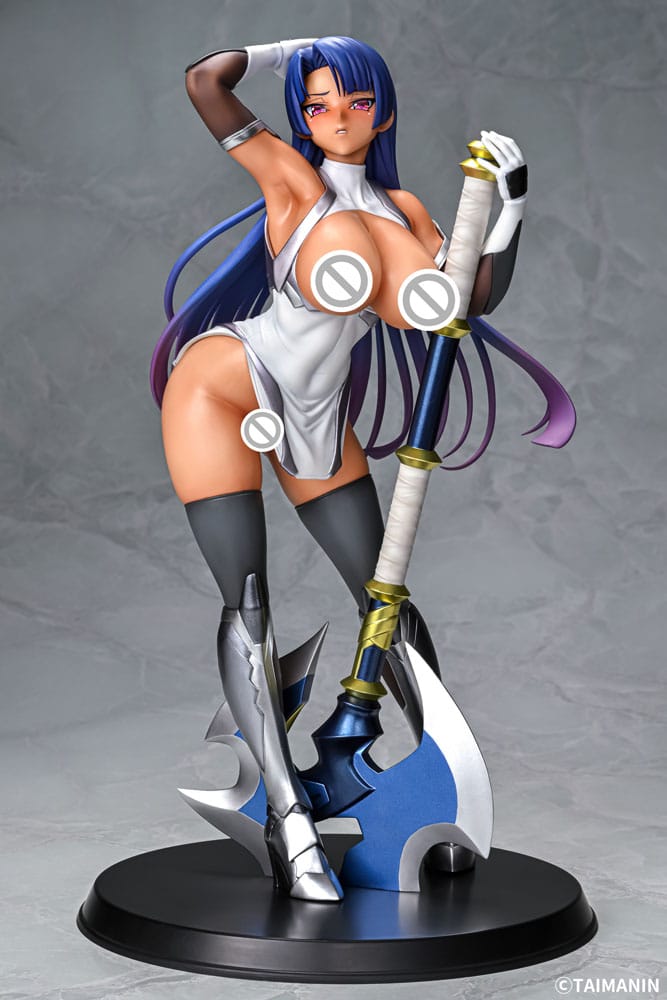 PREORDINE 01/2026 Taimanin RPGX PVC Statue 1/6 Pale Mauve Murasaki Yatsu Tanned Ver. 28 cm (18+) (PREORDINE NON CANCELLABILE)