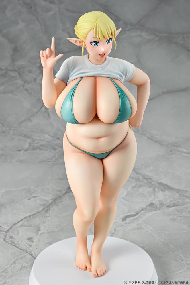 PREORDINE+ 08/2026 (NON CANCELLABILE) Plus-Sized Elf PVC Statue 1/7 Elfuda 26 cm (18+)
