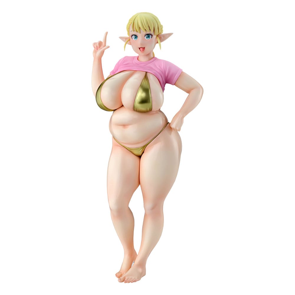 PREORDINE+ 08/2026 (NON CANCELLABILE) Plus-Sized Elf PVC Statue 1/7 Elfuda Gold Ver. 26 cm (18+)