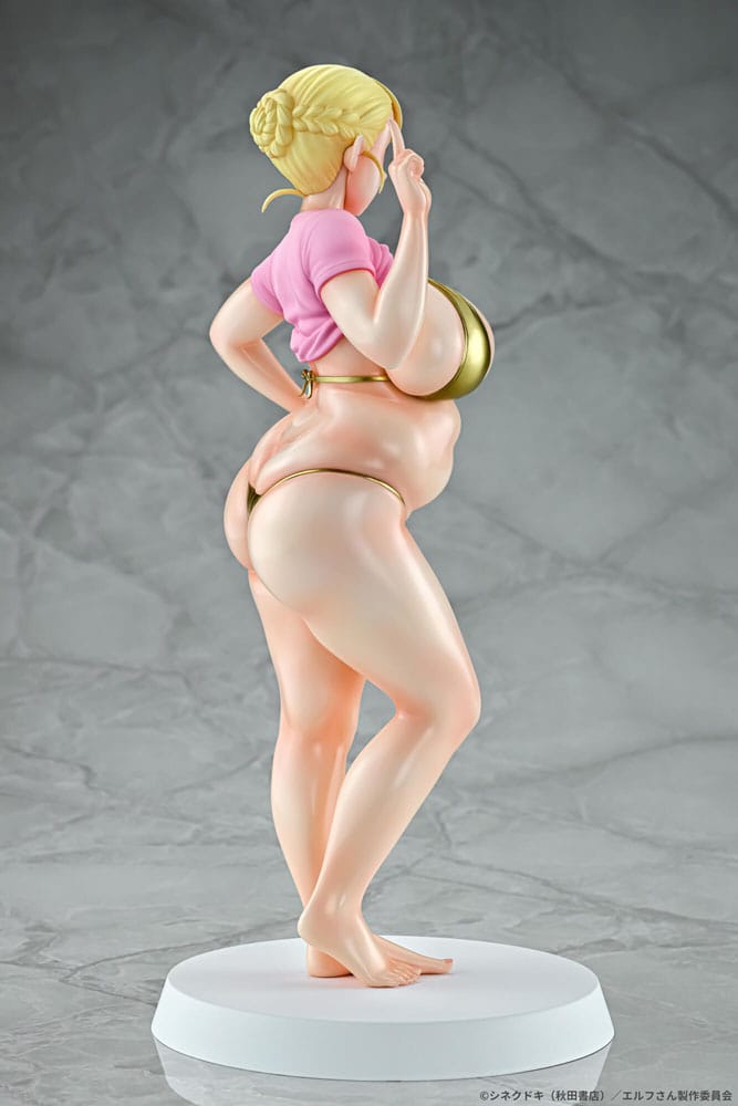 PREORDINE+ 08/2026 (NON CANCELLABILE) Plus-Sized Elf PVC Statue 1/7 Elfuda Gold Ver. 26 cm (18+)
