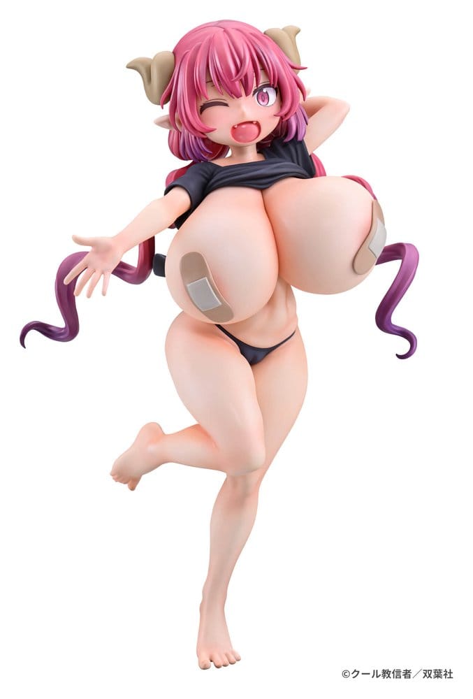 VORBESTELLUNG+ 03/2027 Miss Kobayashis Drachenmädchen PVC Figur 1/5 IRURU Pflaster-Stil 27 cm