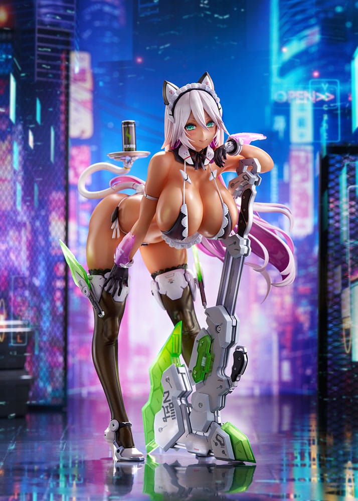 PREORDINE 12/2025 Original Character Meido-Busou: Ax Experimental Equipment 24 cm Statue 1/7 (PREORDINE NON CANCELLABILE)