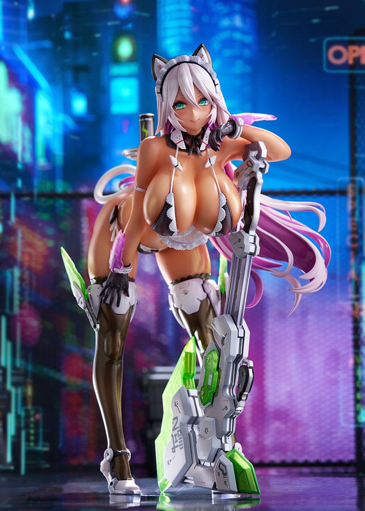 PREORDINE 12/2025 Original Character Meido-Busou: Ax Experimental Equipment 24 cm Statue 1/7 (PREORDINE NON CANCELLABILE)