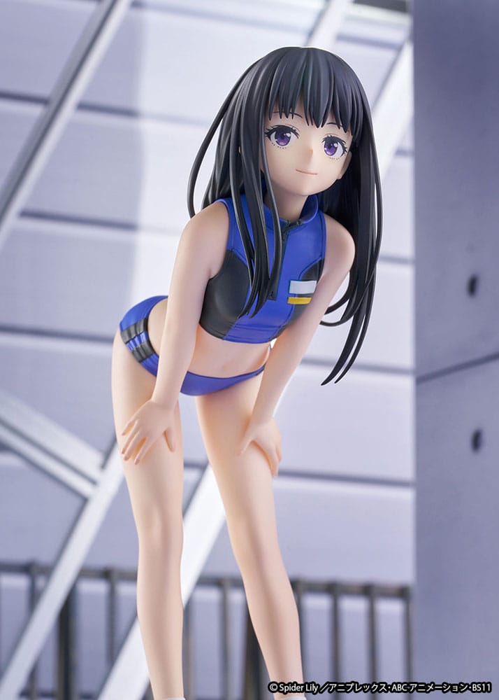 SU ORDINAZIONE Lycoris Recoil Statue PVC 1/7 Takina Inoue Traning wear Ver. 18 cm