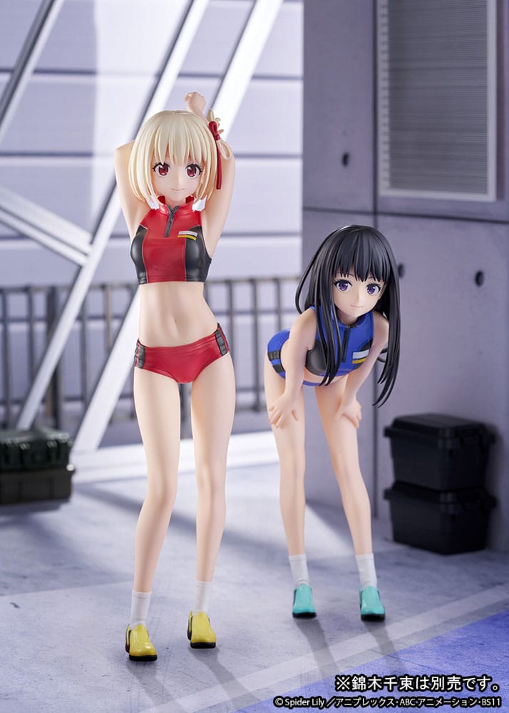 SU ORDINAZIONE Lycoris Recoil Statue PVC 1/7 Takina Inoue Traning wear Ver. 18 cm