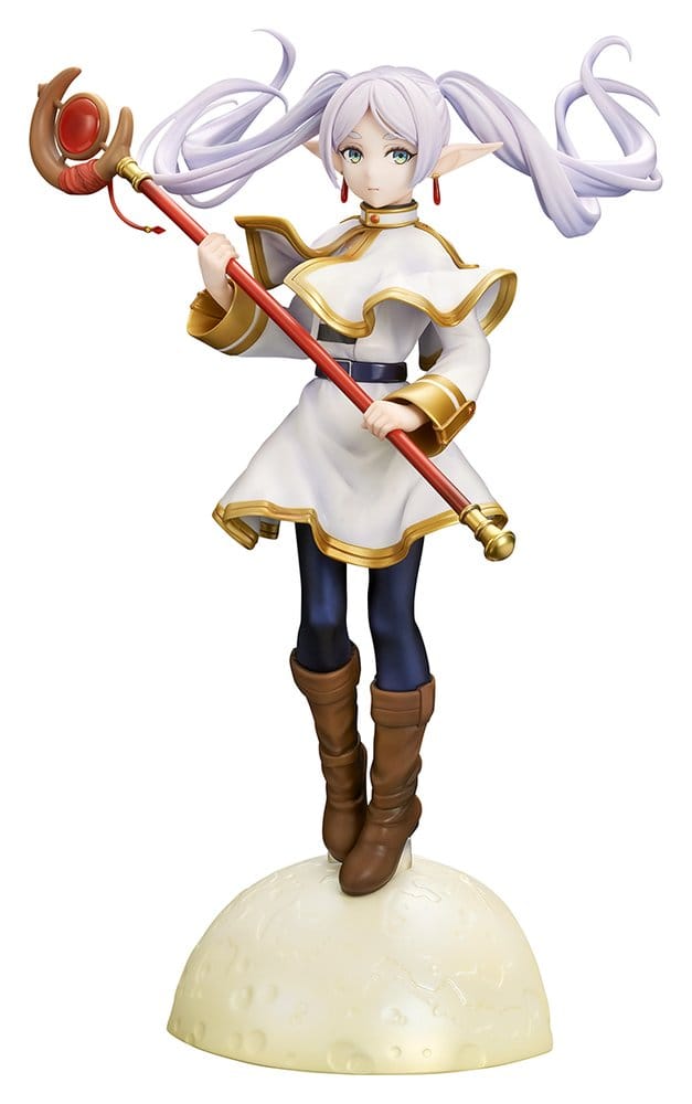 PREORDINE+ 09/2027 Frieren: Beyond Journey's End PVC Figure 1/7 Frieren (vs Aura) 28 cm