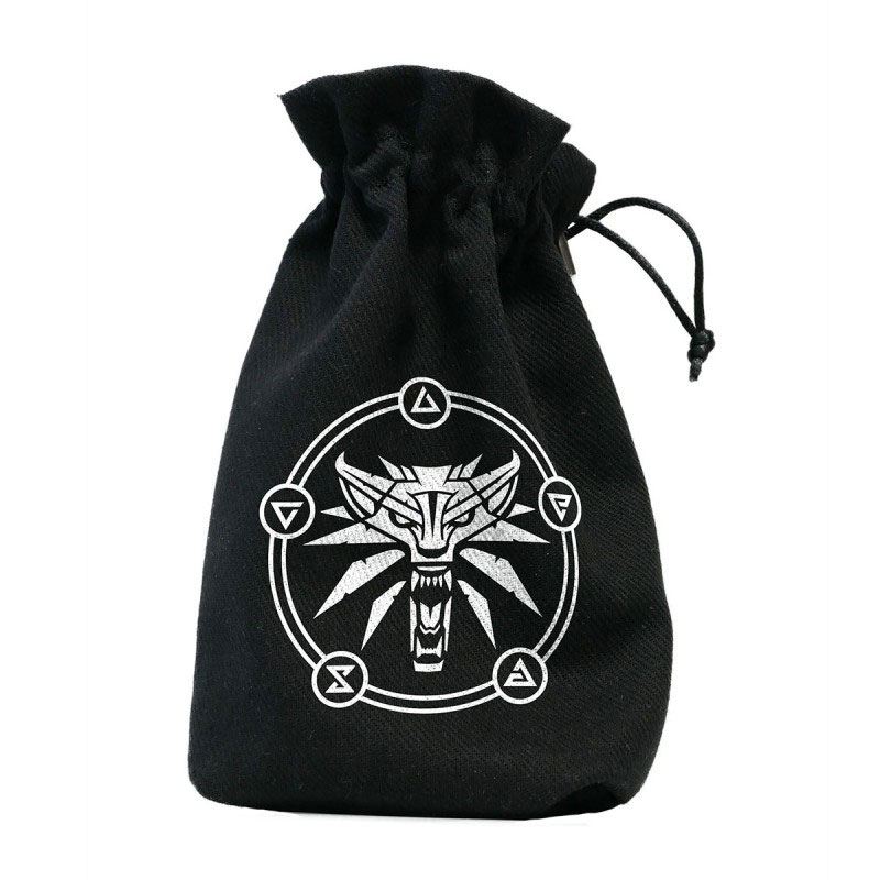 SU ORDINAZIONE The Witcher Dice Bag Geralt School of the Wolf ESAURITO