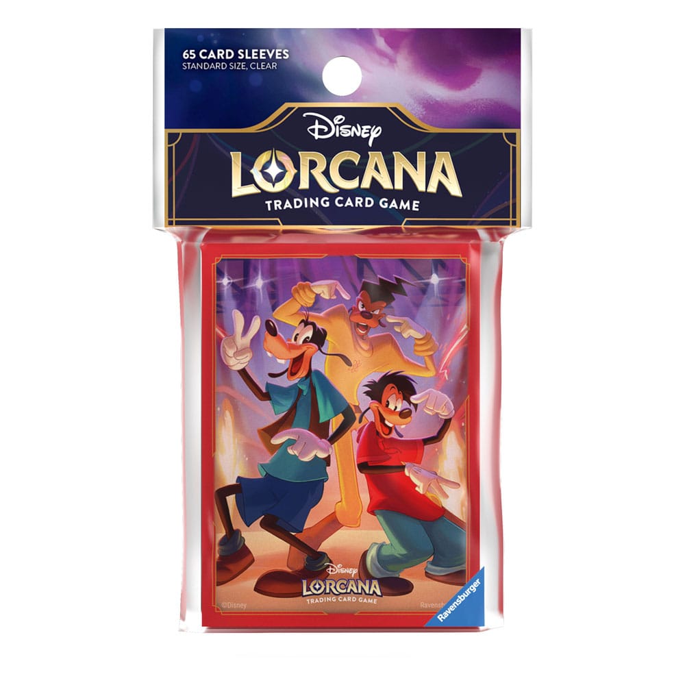 SU ORDINAZIONE Disney Lorcana TCG Card Sleeves Goofy (65) ESAURITO