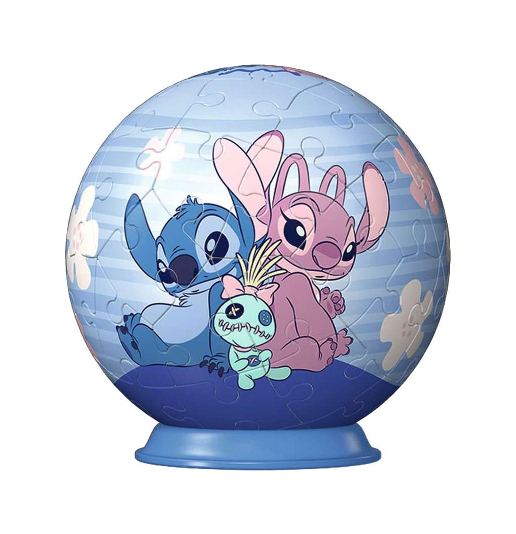 SU ORDINAZIONE Disney Stitch 3D Puzzle Ball Stitch & Angel (55 pieces) ESAURITO