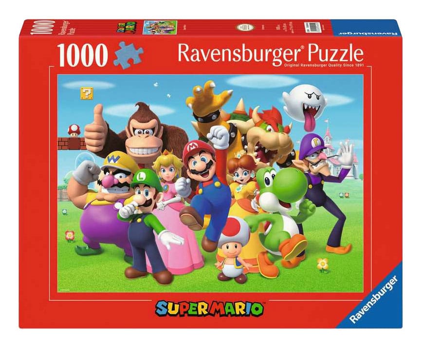 SU ORDINAZIONE Nintendo Challenge Jigsaw Puzzle Super Mario (1000 pieces)