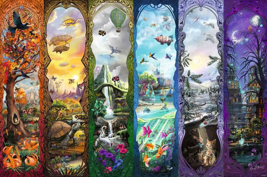 SU ORDINAZIONE Ravensburger Jigsaw Puzzle The Six Portals (7000 pieces)