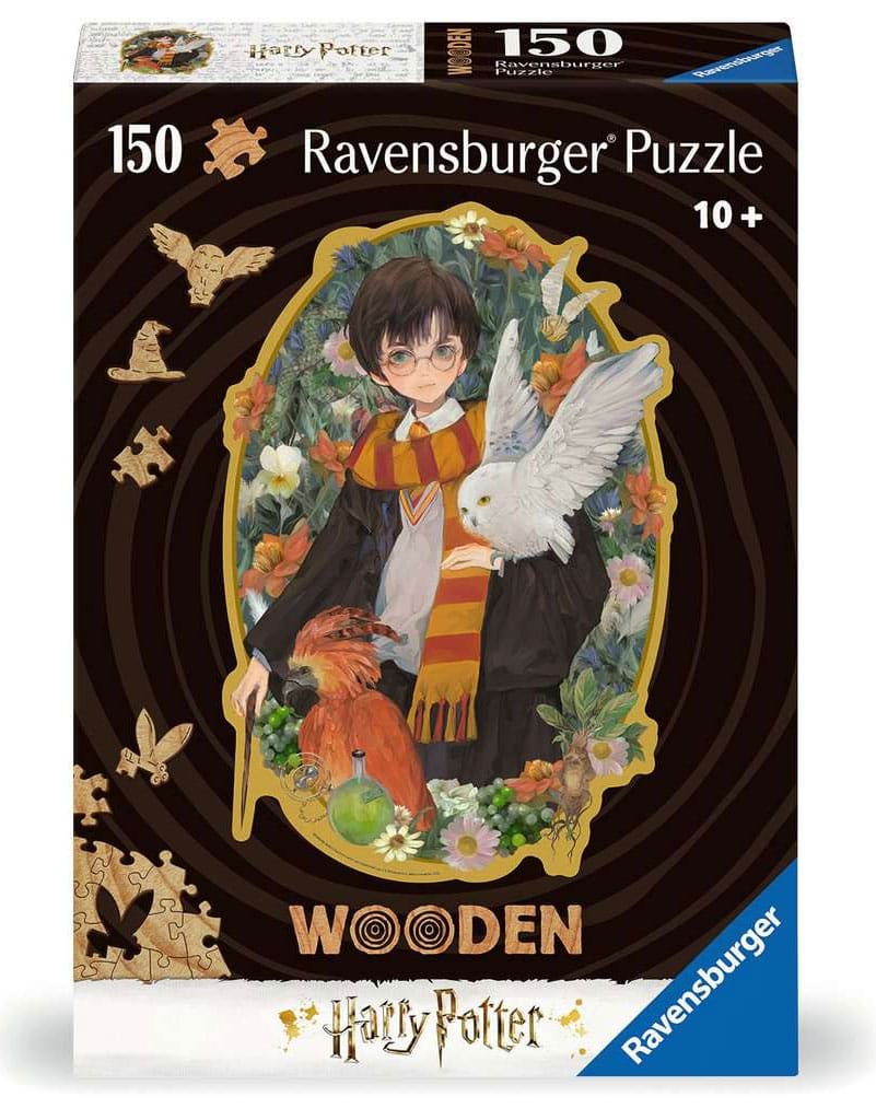 SU ORDINAZIONE Harry Potter WOODEN Jigsaw Puzzle (150 pieces) *PREZZO SPECIALE*