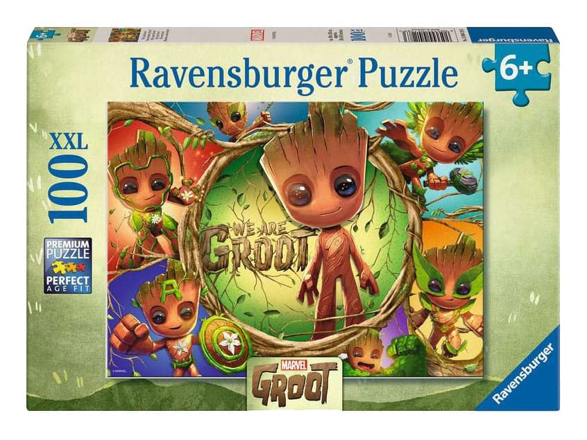 SU ORDINAZIONE Marvel Children's Jigsaw Puzzle XXL We Are Groot! (100 pieces)