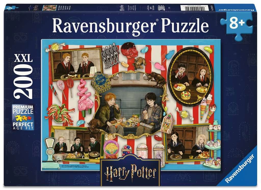 Harry Potter Kinderpuzzle XXL „Magische Süßigkeiten“ (200 Teile) – AUF BESTELLUNG GEFERTIGT