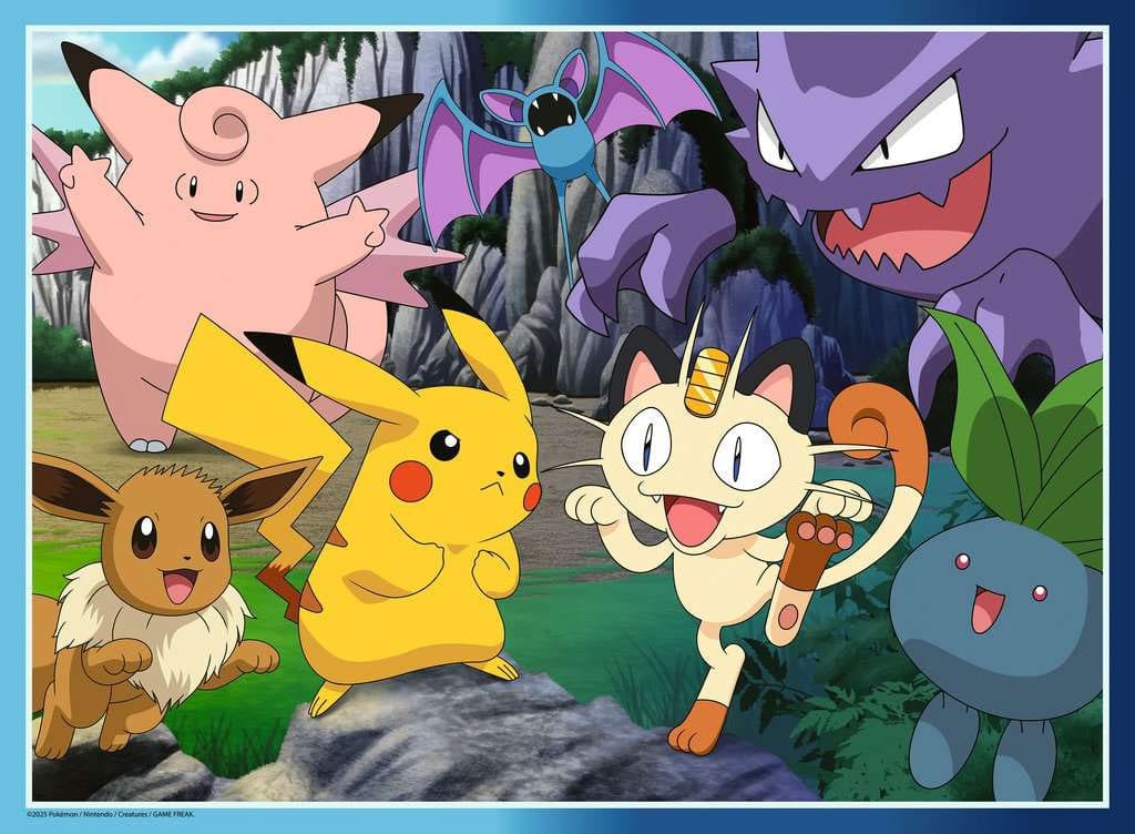 Pokémon Kinderpuzzle XXL – Schnapp sie dir alle! (300 Teile)