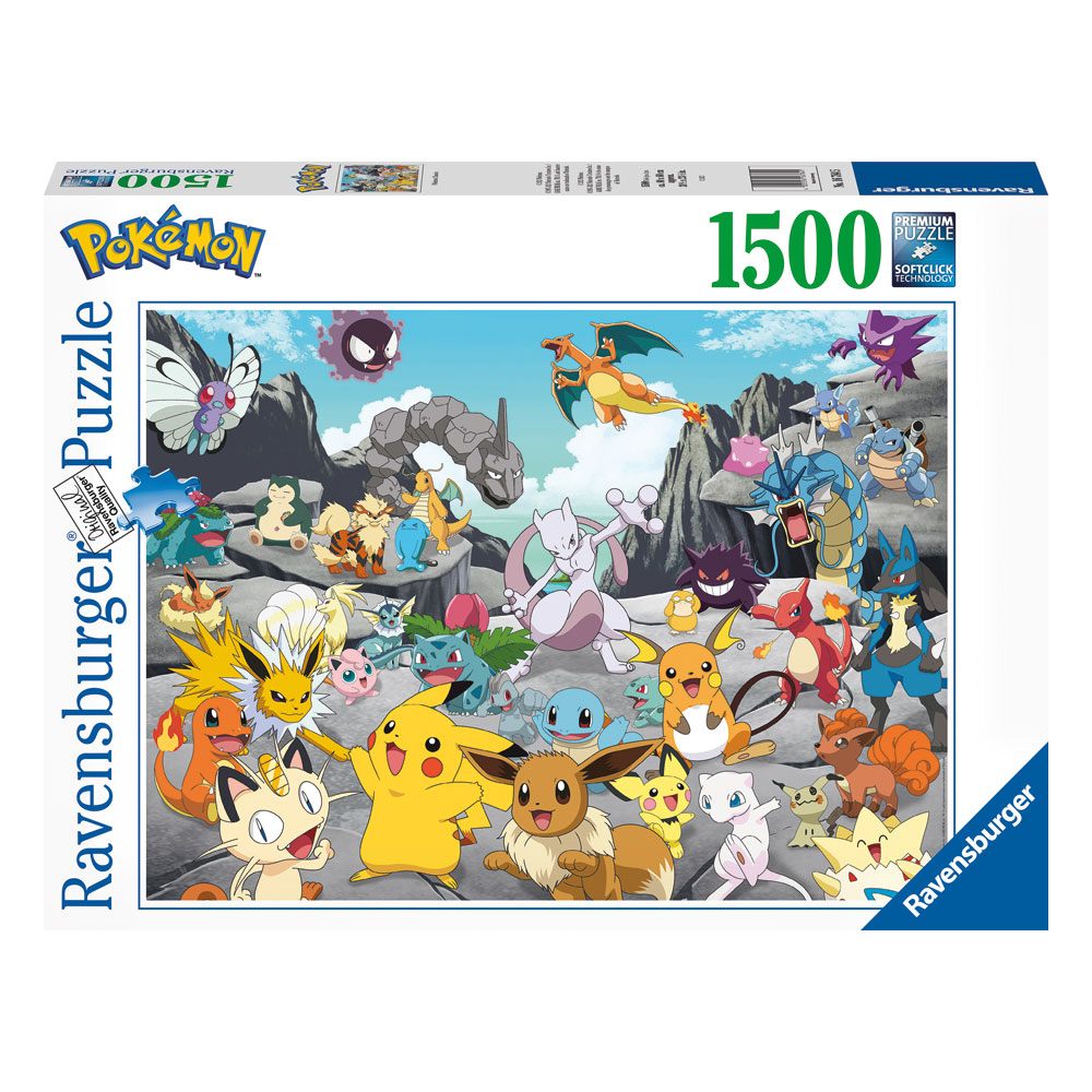 SU ORDINAZIONE Pokémon Jigsaw Puzzle Pokémon Classics (1500 pieces)