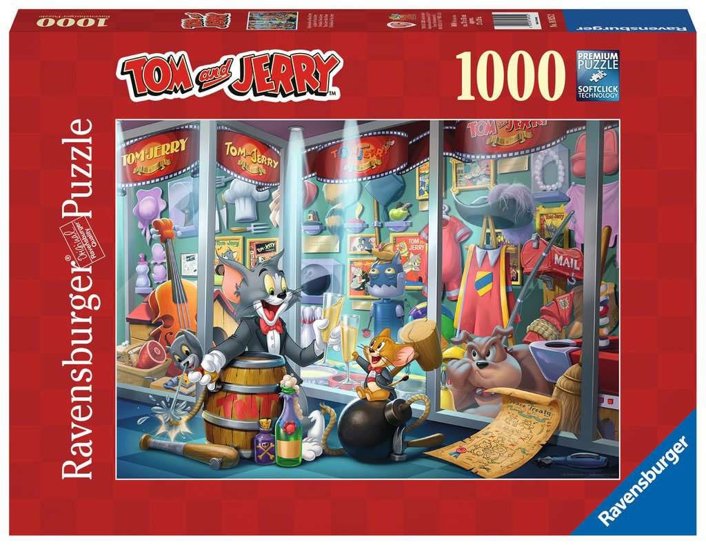 SU ORDINAZIONE Tom & Jerry Jigsaw Puzzle Hall of Fame (1000 pieces)