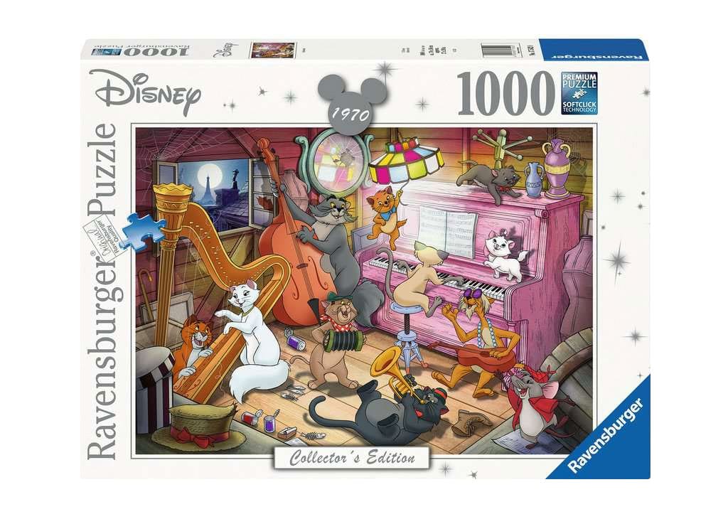 SU ORDINAZIONE Disney Collector's Edition Jigsaw Puzzle Aristocats (1000 pieces)