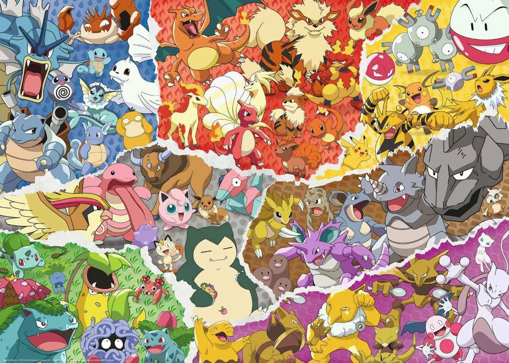 SU ORDINAZIONE Pokémon Jigsaw Puzzle Pokémon Adventure (1000 pieces)