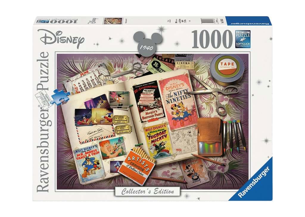SU ORDINAZIONE Disney Collector's Edition Jigsaw Puzzle 1940 (1000 pieces) *PREZZO SPECIALE* ESAURITO