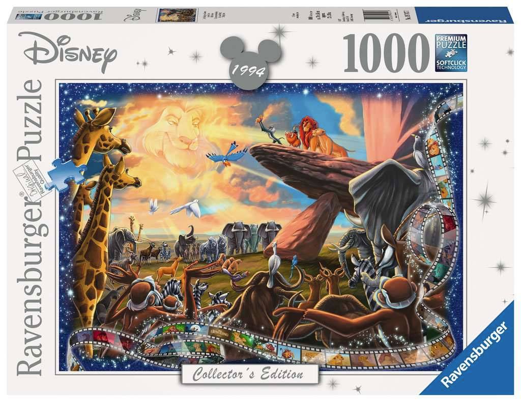 SU ORDINAZIONE Disney Collector´s Edition Jigsaw Puzzle The Lion King (1000 pieces)