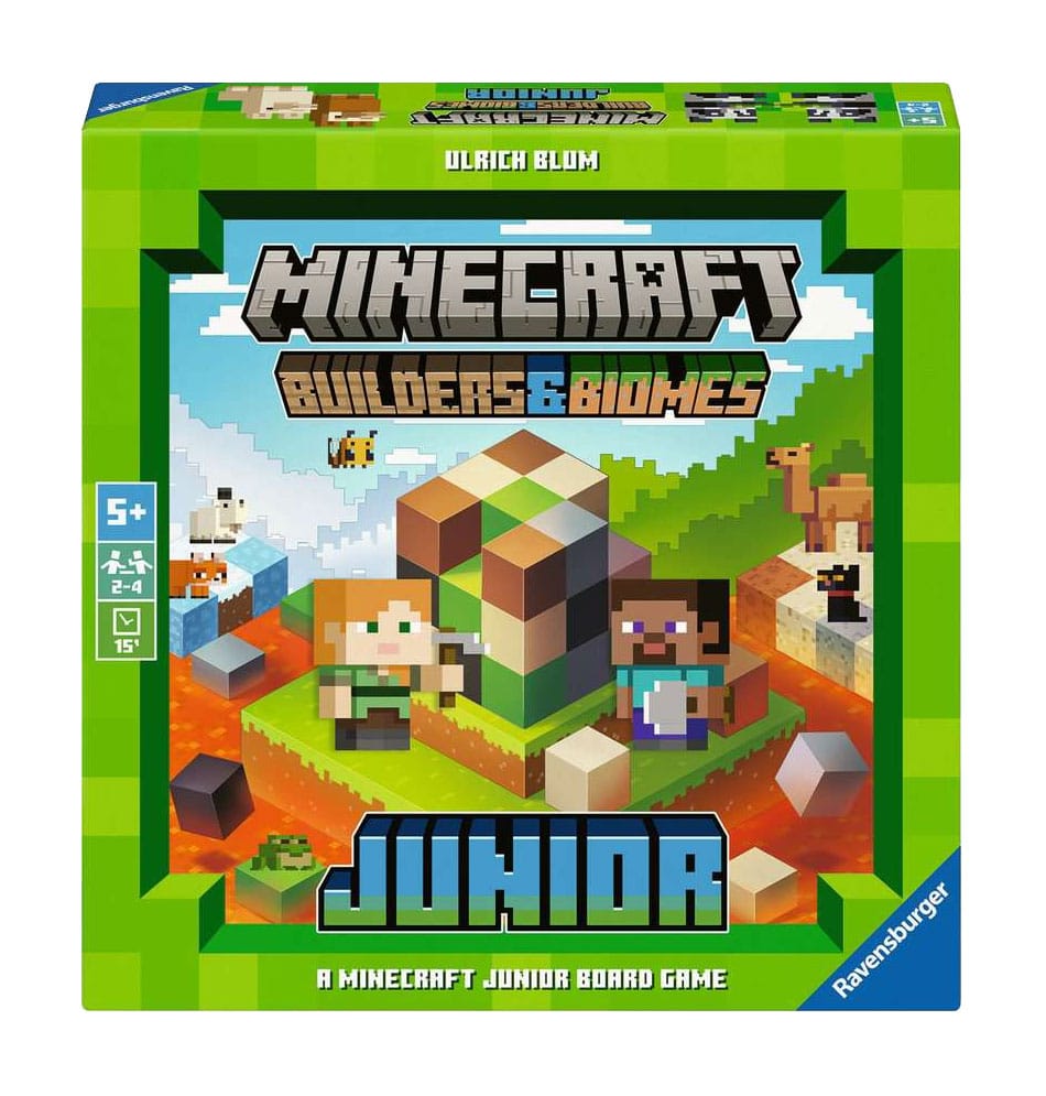 SU ORDINAZIONE Minecraft Board Game Builders & Biomes Junior