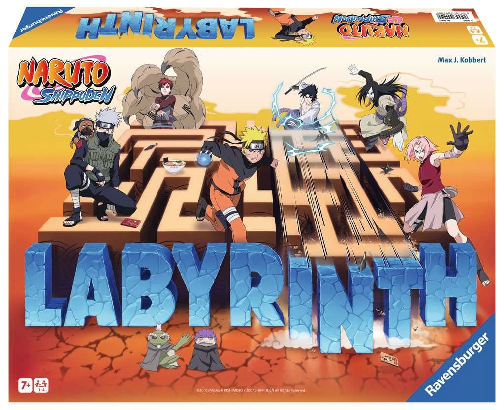 SU ORDINAZIONE Naruto Shippuden Board Game Labyrinth *PREZZO SPECIALE*