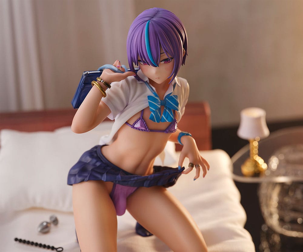 PREORDINE 01/2026 Original Character Okane ga Daisuki Series Statue 1/6 Toa-kun Illustration by meme50 19 cm (18+)(PREORDINE NON CANCELLABILE)