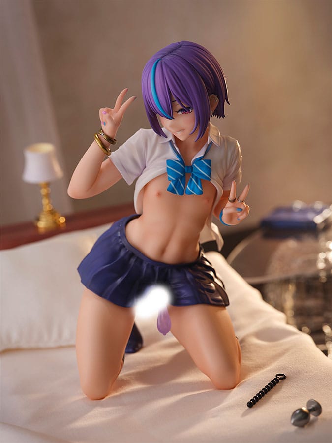 PREORDINE 01/2026 Original Character Okane ga Daisuki Series Statue 1/6 Toa-kun Illustration by meme50 19 cm (18+)(PREORDINE NON CANCELLABILE)