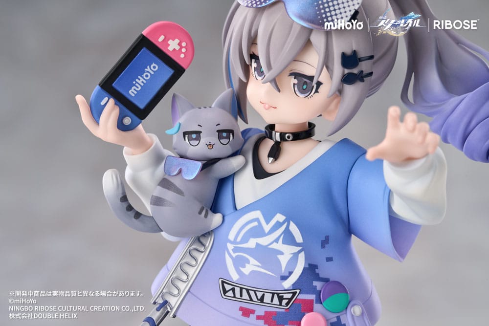 PREORDINE+ 01/2026 Honkai: Star Rail Rise Up Little Cat Series PVC Statue Silver Wolf Ver. 19 cm