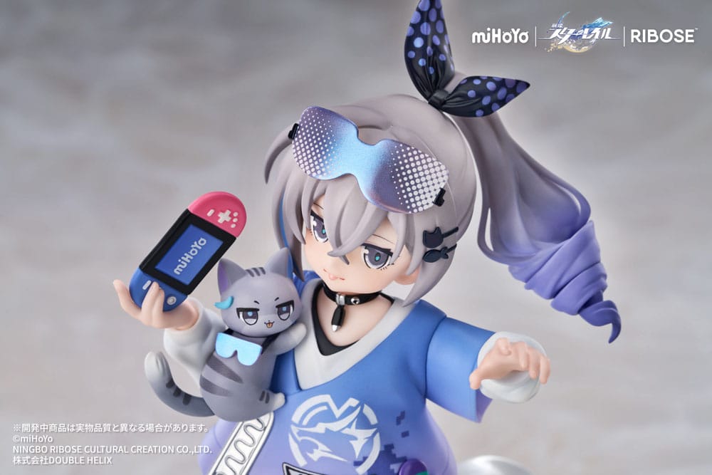 PREORDINE+ 01/2026 Honkai: Star Rail Rise Up Little Cat Series PVC Statue Silver Wolf Ver. 19 cm